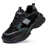 Steeltoe Damen Sicherheitsschuhe - Leicht, Atmungsaktiv, Stahlkappe, Rutschfest für Outdoor Arbeit