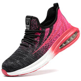 SteelToe Luftpolster Sicherheitsschuhe mit Stahlkappe – Durchtrittsicher, rutschfest & ultraleicht – Für Damen & Herren