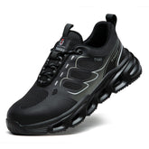 Steeltoe Sportliche Arbeitsschuhe Herren Damen - Leicht Stahlkappenschuhe Rutschfest