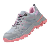 Steeltoe Damen-Sicherheitsschuhe – Rutschfeste, leichte und atmungsaktive Sicherheitsschuhe mit Stahlkappe für Industrie- und Outdoor-Arbeiten