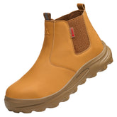 SteelToe Chelsea Sicherheitsschuhe – Wasserdicht Rutschfest Mit Stahlkappe & Durchtrittschutz