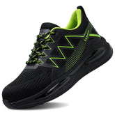 SteelToe Sicherheits-Arbeitsschuhe mit Luftpolster – Atmungsaktiv & Stoßdämpfend – EN ISO 20345:2022