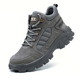 Sicherheitsschuhe für Herren und Damen – Leicht, Rutschfest, Stahlkappe, Atmungsaktiv, Outdoor-tauglich