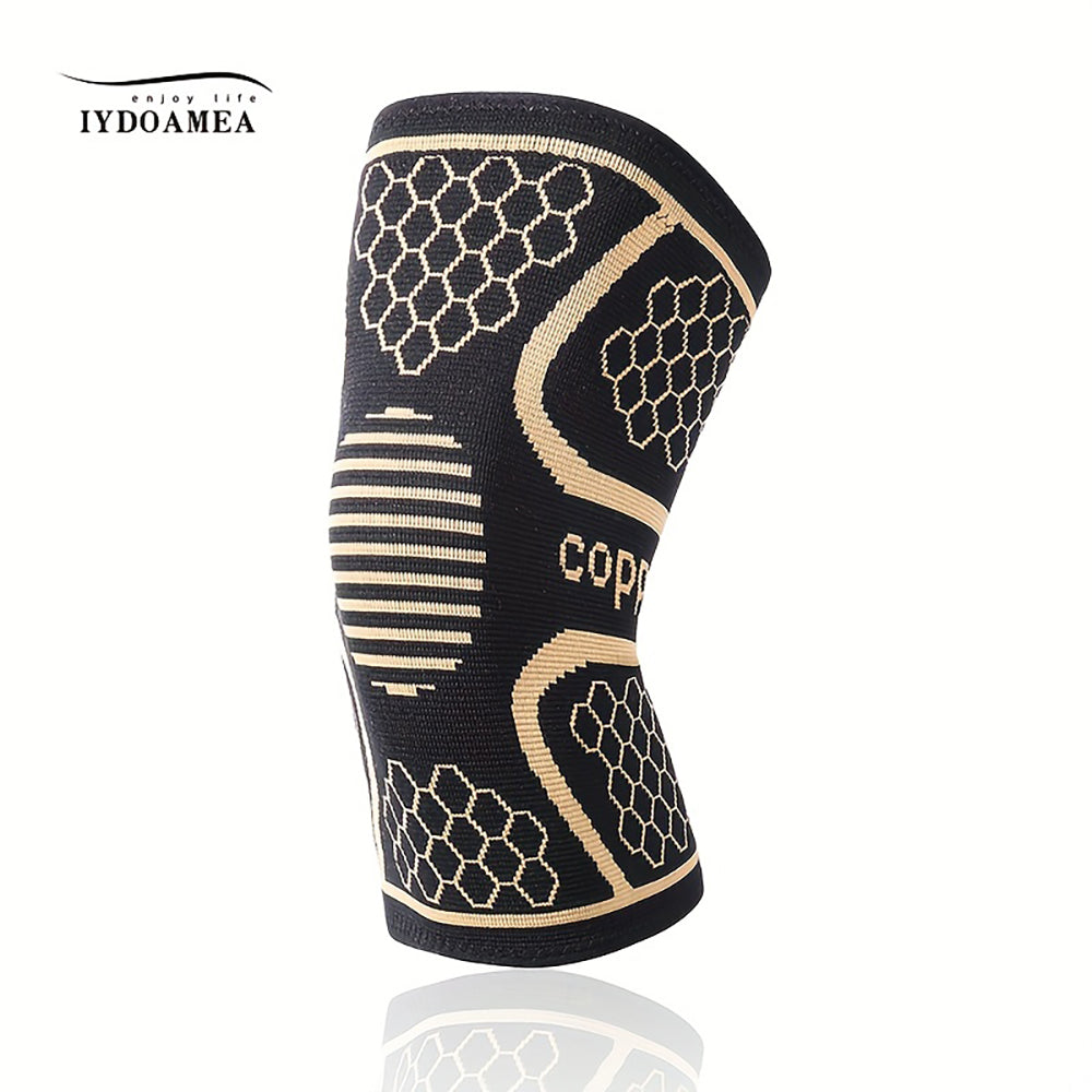 Plus Size Knieschoner S-6XL – Atmungsaktive Kompressionsbandage für Knieunterstützung bei Sport und täglicher Aktivität