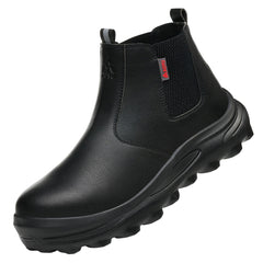 SteelToe Chelsea Sicherheitsschuhe – Wasserdicht Rutschfest Mit Stahlkappe & Durchtrittschutz