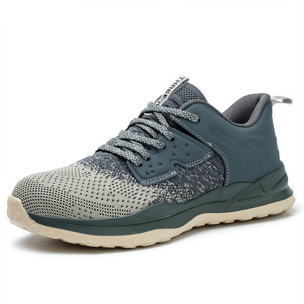 SteelToe Leichte Sicherheitsschuhe mit Stahlkappe – Atmungsaktiv, rutschfest & durchtrittsicher – Damen & Herren Unisex