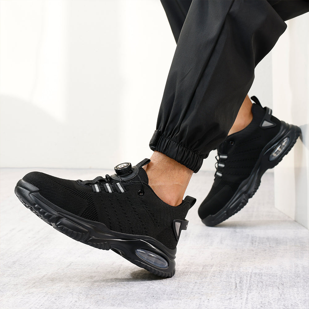 Steeltoe Sicherheitsschuhe mit Stoßdämpfung - Rutschfest & Bequem | EN ISO 20345