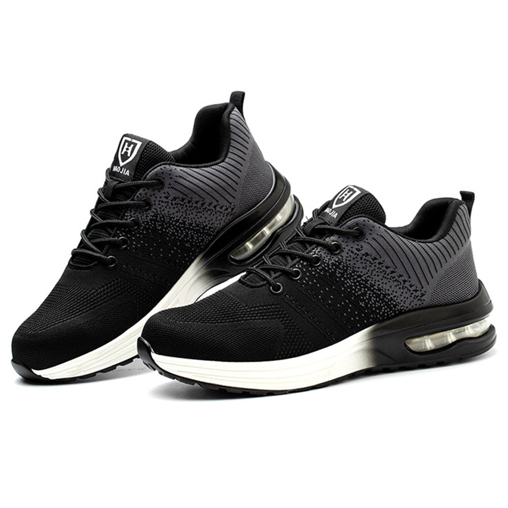 SteelToe Air-Sicherheitsschuhe mit Stahlkappe – Ultraleicht, rutschfest, durchtrittsicher – Atmungsaktiv & stoßdämpfend – Unisex