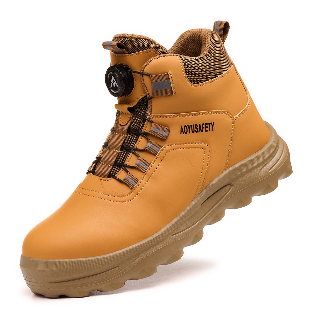 SteelToe Sicherheitsstiefel mit Stahlkappe | Vierjahreszeiten & Warmfutter | Rutschfest & Robust für Arbeit & Outdoor