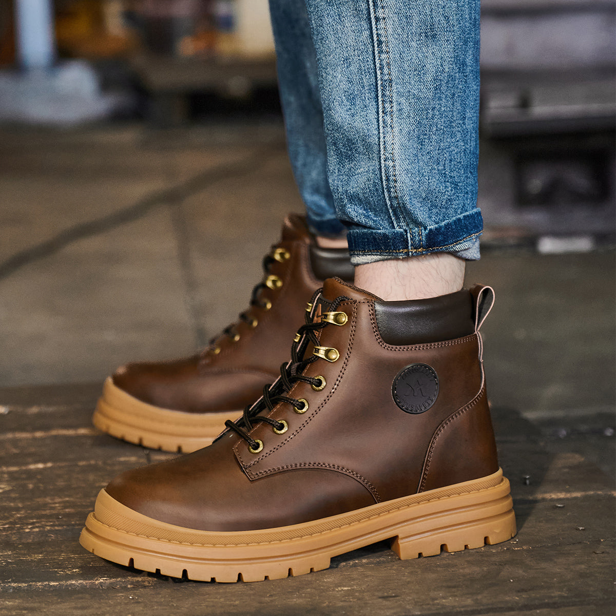 SteelToe HighCut Sicherheitsschuhe – Wasserdicht, Rutschfest, Mit Stahlkappe & Durchtrittschutz