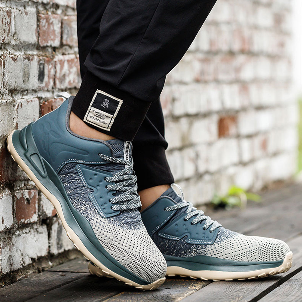 SteelToe Leichte Sicherheitsschuhe mit Stahlkappe – Atmungsaktiv, rutschfest & durchtrittsicher – Damen & Herren Unisex