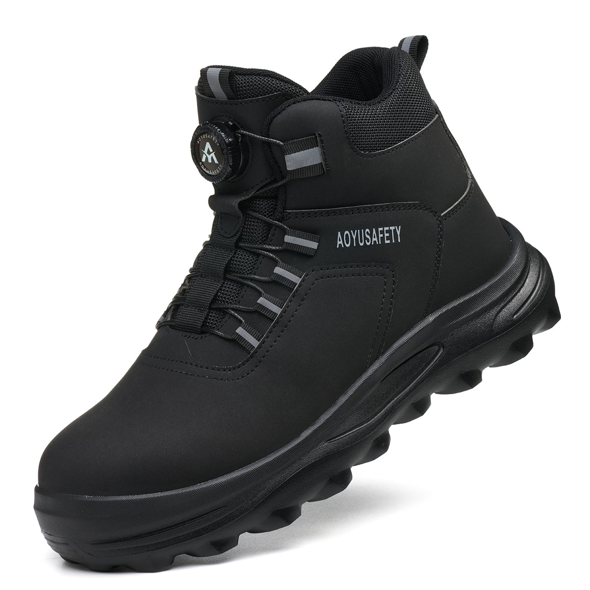 SteelToe Sicherheitsstiefel mit Stahlkappe | Vierjahreszeiten & Warmfutter | Rutschfest & Robust für Arbeit & Outdoor