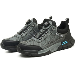 SteelToe Sicherheitsschuhe mit Drehverschluss – Vintage-Style trifft moderne Sicherheit