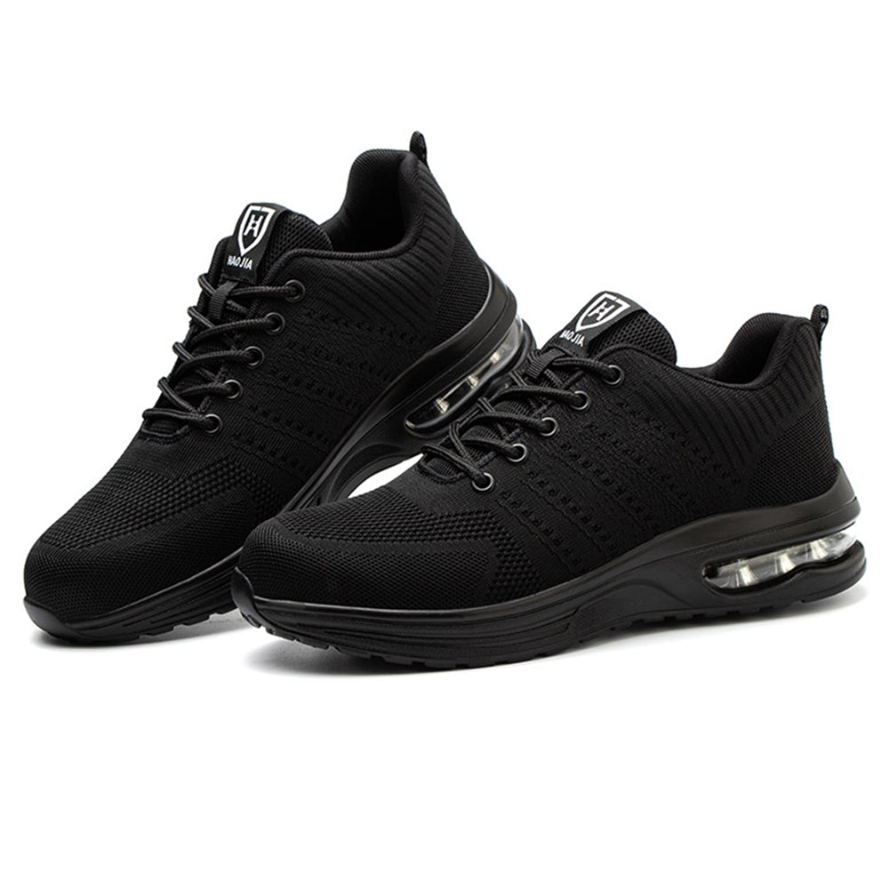 SteelToe Air-Sicherheitsschuhe mit Stahlkappe – Ultraleicht, rutschfest, durchtrittsicher – Atmungsaktiv & stoßdämpfend – Unisex