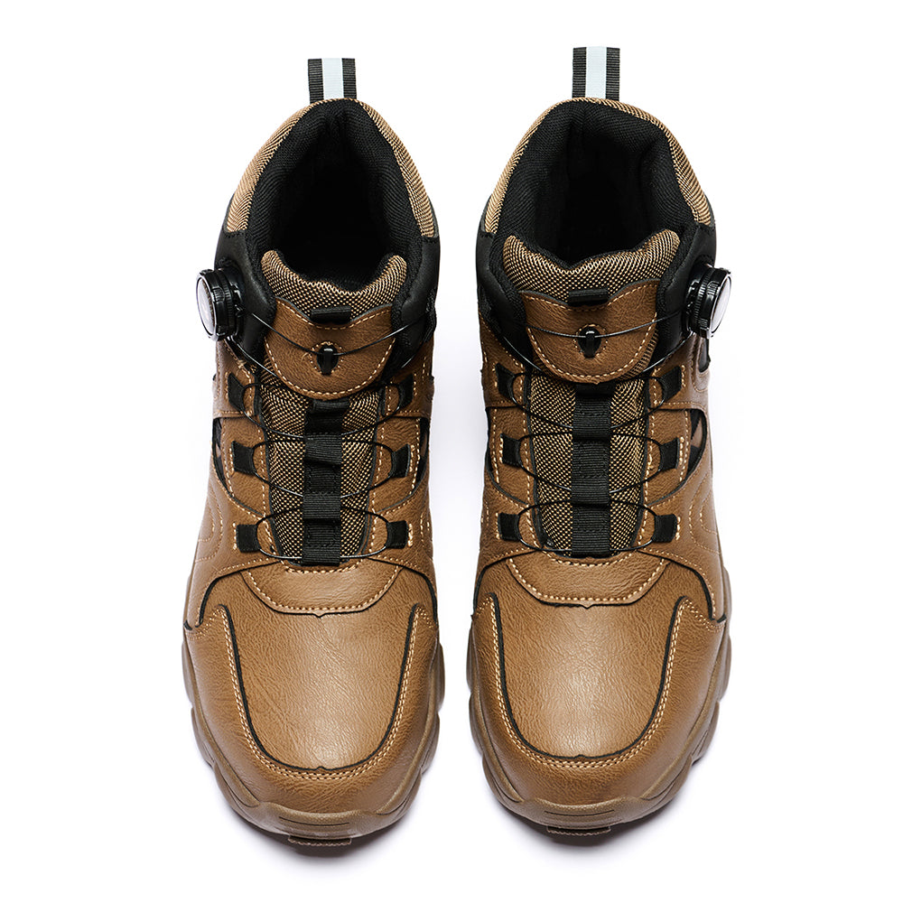 SteelToe TitanHiker Sicherheitsschuhe mit Drehverschluss – Knöchelhoch, Robust & Rutschfest
