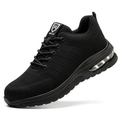 SteelToe Air-Sicherheitsschuhe mit Stahlkappe – Ultraleicht, rutschfest, durchtrittsicher – Atmungsaktiv & stoßdämpfend – Unisex
